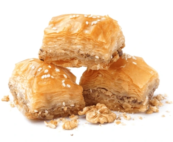 1 Kg Taze Pişmiş Cevizli Baklava Lezzeti Samsun pasta