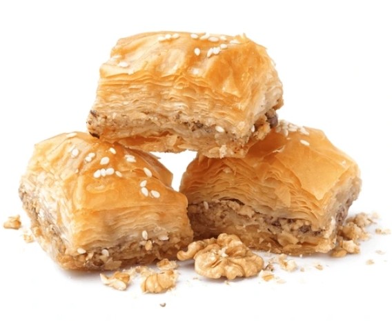 1 Kg Taze Pişmiş Cevizli Baklava Lezzeti Samsun pasta