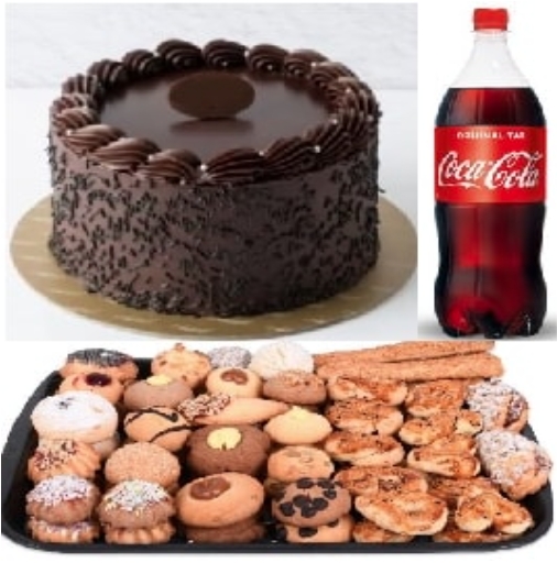 6-9 Kişilik Yaş Pasta ve 1 kg Kuru Pasta Menüsü Samsun pasta